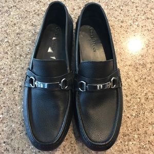 men’s Cole Haan 10.5 Somerset Driver black shoes.